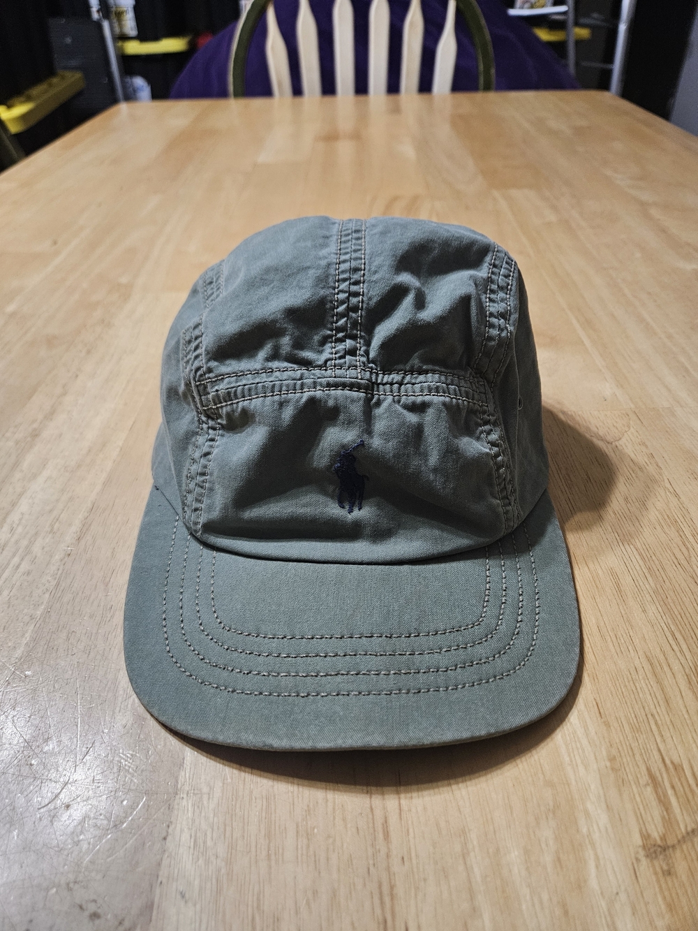 Polo Ralph Lauren Swimwear Five Panel Hat Green Strapback @H1